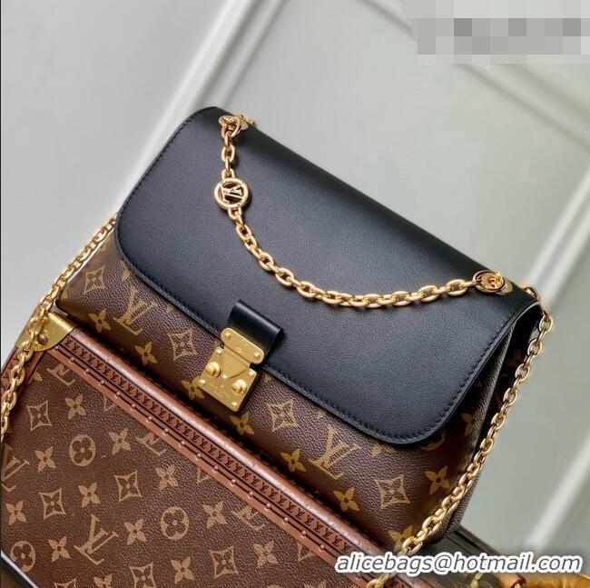 Grade Quality Louis Vuitton Madeleine PM Bag in Monogram Canvas & Black Leather M28610 2026