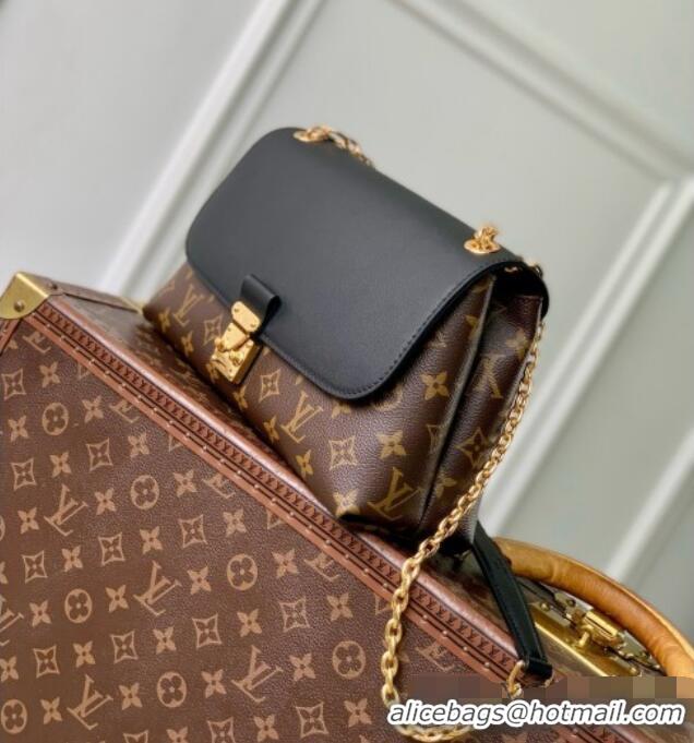 Grade Quality Louis Vuitton Madeleine PM Bag in Monogram Canvas & Black Leather M28610 2026