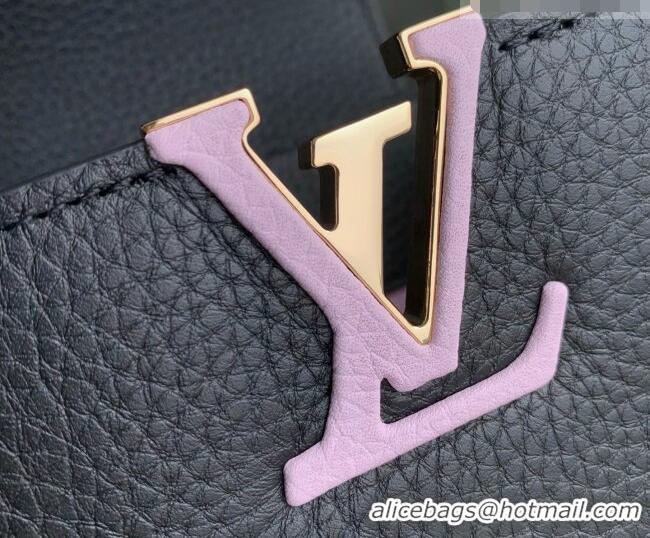 Super Quality Louis Vuitton Capucines Mini Bag in Black Taurillon Leather M29439 2026