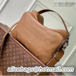 Cheap Price Louis Vuitton LV Trunk Edition Nil XL Bag in Black Caramel Calfskin Leather M27999 2026