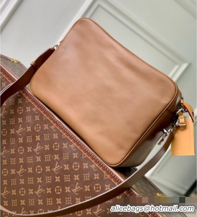 Cheap Price Louis Vuitton LV Trunk Edition Nil XL Bag in Black Caramel Calfskin Leather M27999 2026