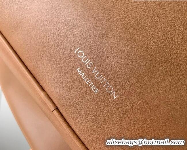 Cheap Price Louis Vuitton LV Trunk Edition Nil XL Bag in Black Caramel Calfskin Leather M27999 2026
