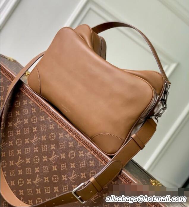 Cheap Price Louis Vuitton LV Trunk Edition Nil XL Bag in Black Caramel Calfskin Leather M27999 2026