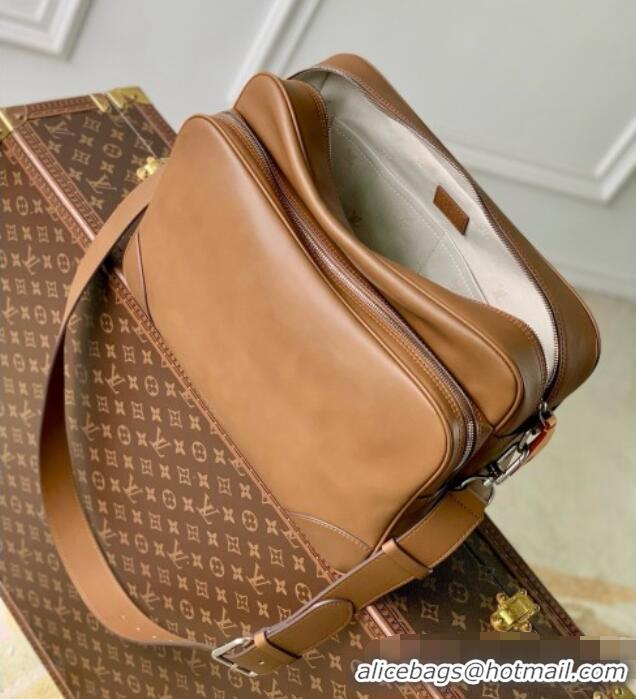 Cheap Price Louis Vuitton LV Trunk Edition Nil XL Bag in Black Caramel Calfskin Leather M27999 2026