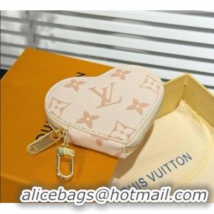 Buy Cheap Louis Vuitton Heart Coin Purse M26575 LV081938 White 2026