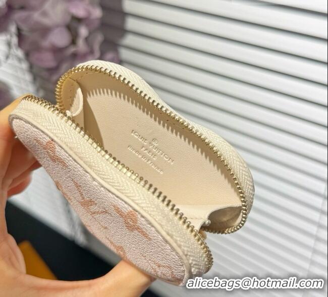 Buy Cheap Louis Vuitton Heart Coin Purse M26575 LV081938 White 2026