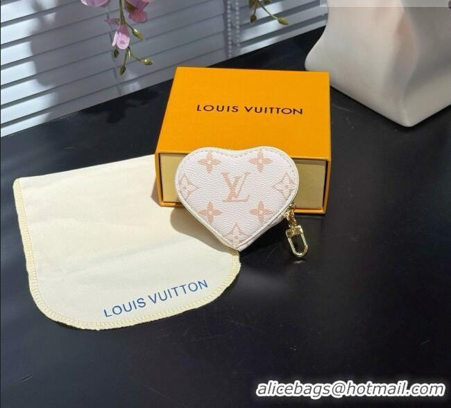 Buy Cheap Louis Vuitton Heart Coin Purse M26575 LV081938 White 2026