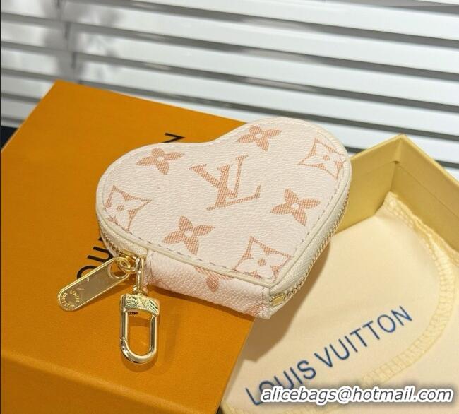 Buy Cheap Louis Vuitton Heart Coin Purse M26575 LV081938 White 2026