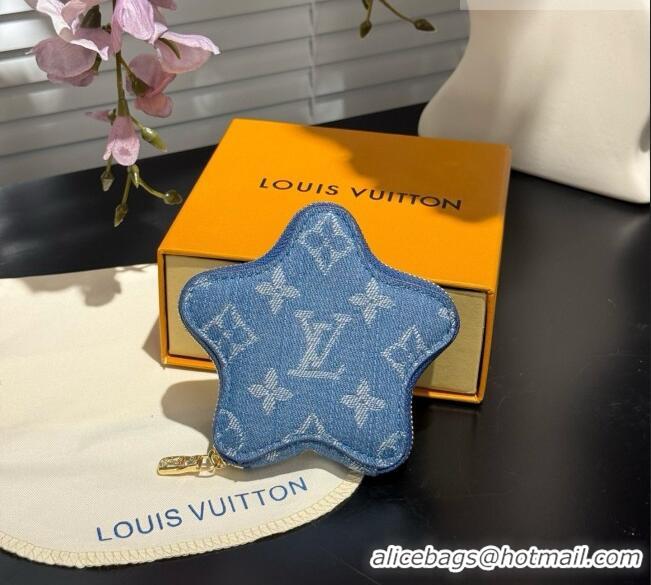 Top Design Louis Vuitton Spark Coin Purse M26575 LV081941 Denim Blue 2026
