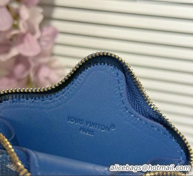 Top Design Louis Vuitton Spark Coin Purse M26575 LV081941 Denim Blue 2026