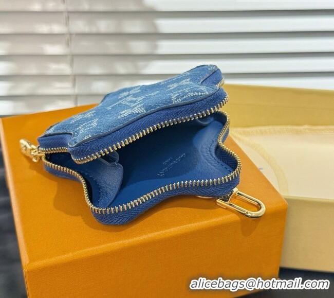 Top Design Louis Vuitton Spark Coin Purse M26575 LV081941 Denim Blue 2026