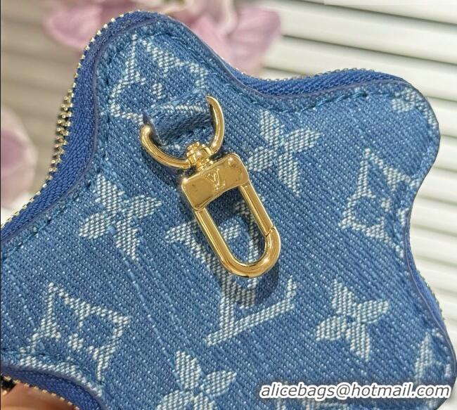 Top Design Louis Vuitton Spark Coin Purse M26575 LV081941 Denim Blue 2026