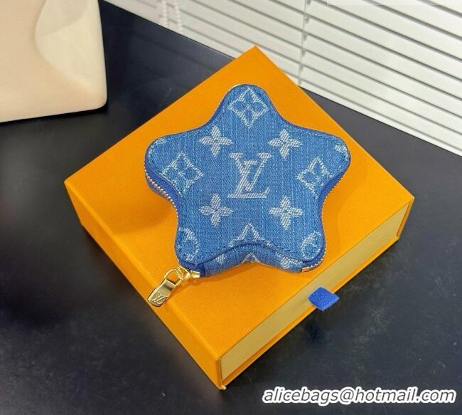 Top Design Louis Vuitton Spark Coin Purse M26575 LV081941 Denim Blue 2026