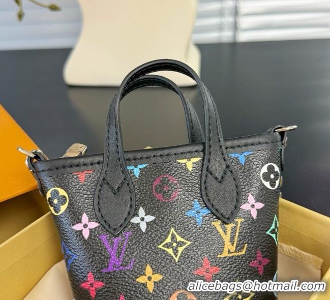 Luxury Cheap Louis Vuitton Nano Neverfull Card Holder M29557 LV081942 Black 2026