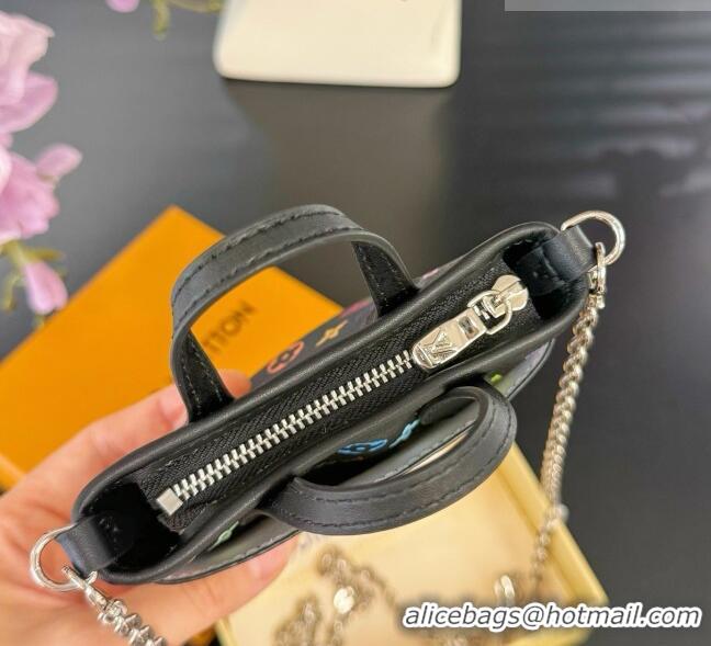 Luxury Cheap Louis Vuitton Nano Neverfull Card Holder M29557 LV081942 Black 2026
