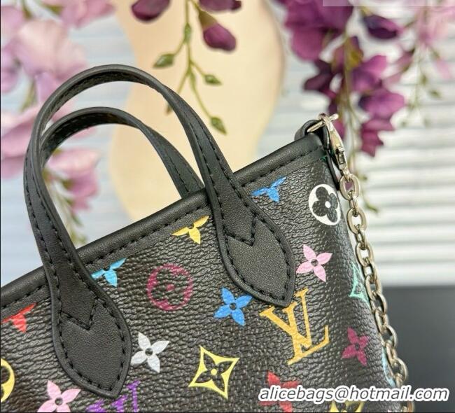 Luxury Cheap Louis Vuitton Nano Neverfull Card Holder M29557 LV081942 Black 2026