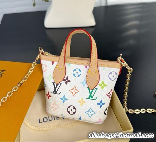 Good Taste Louis Vuitton Nano Neverfull Card Holder M29557 LV081943 White 2026