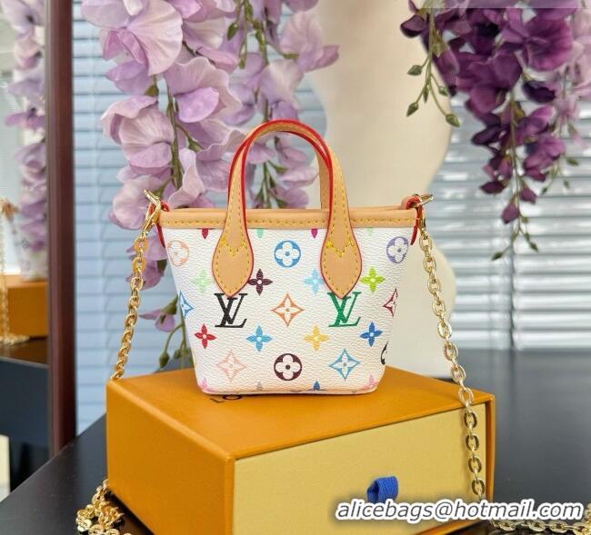 Good Taste Louis Vuitton Nano Neverfull Card Holder M29557 LV081943 White 2026