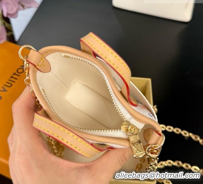 Good Taste Louis Vuitton Nano Neverfull Card Holder M29557 LV081943 White 2026