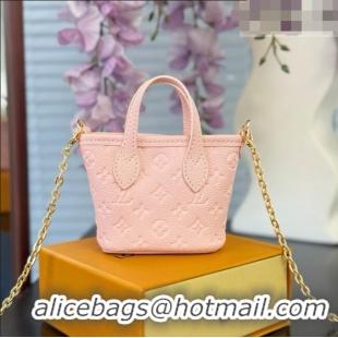 Luxury Cheap Louis Vuitton Nano Neverfull Card Holder M29557 LV081945 Pink 2026