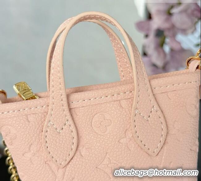 Luxury Cheap Louis Vuitton Nano Neverfull Card Holder M29557 LV081945 Pink 2026