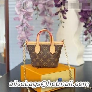 Modern Classic Louis Vuitton Nano Neverfull Card Holder M29557 LV081946 Brown 2026