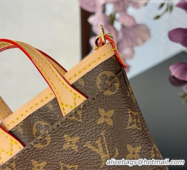 Modern Classic Louis Vuitton Nano Neverfull Card Holder M29557 LV081946 Brown 2026