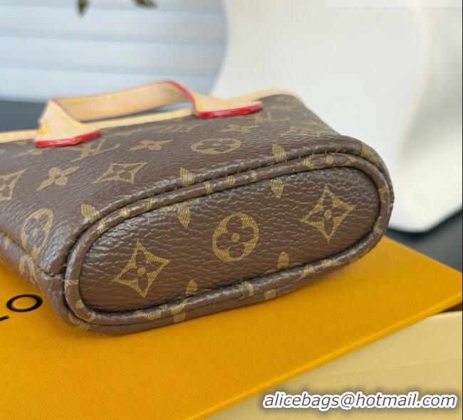 Modern Classic Louis Vuitton Nano Neverfull Card Holder M29557 LV081946 Brown 2026