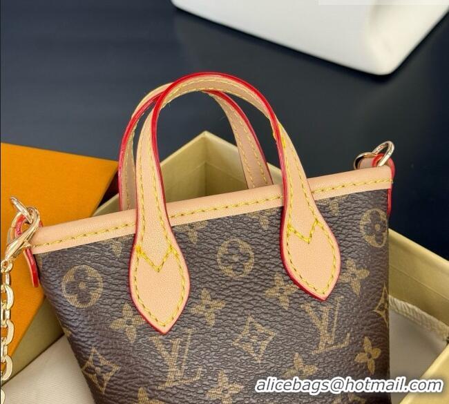 Modern Classic Louis Vuitton Nano Neverfull Card Holder M29557 LV081946 Brown 2026
