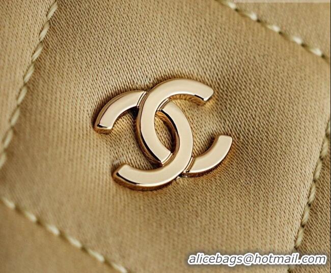 Most Popular Chanel Braided Straw Large Shopping Bag AS5952 White 2026