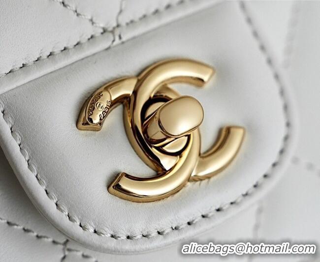 Most Popular Chanel Braided Straw Large Shopping Bag AS5952 White 2026
