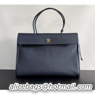 Top Design Chanel Grained Calfskin Large Shopping Bag AS6289 Black 2026