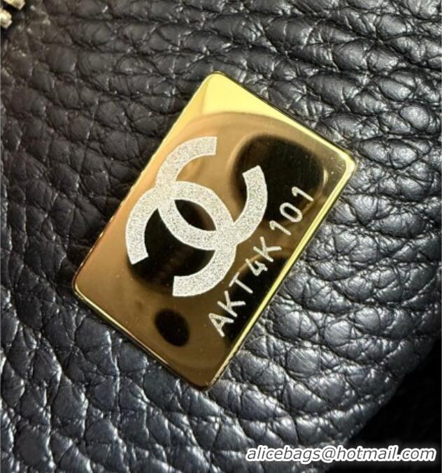 Top Design Chanel Grained Calfskin Large Shopping Bag AS6289 Black 2026