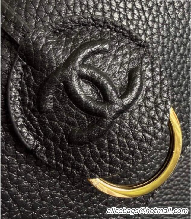 Top Design Chanel Grained Calfskin Large Shopping Bag AS6289 Black 2026