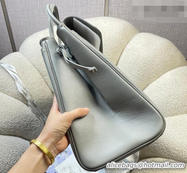 Original Cheap Chanel Grained Calfskin Large Shopping Bag AS6289 Grey 2026