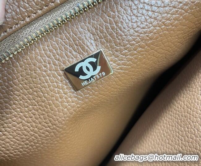 Grade Quality Chanel Grained Calfskin Large Shopping Bag AS6289 Brown 2026