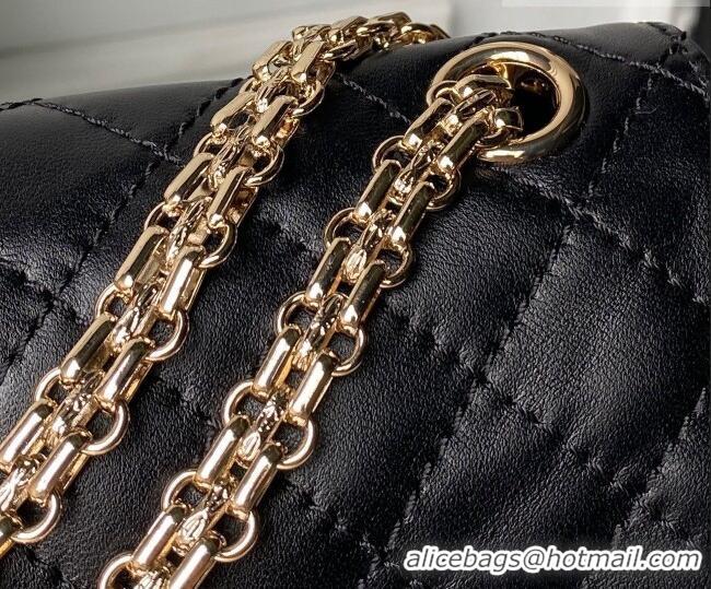 Best Price Chanel Lambskin Leather 2.55 Flap Handbag A37586 Black 2026