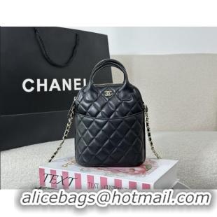Chic Promotional Chanel Lambskin Leather Clutch with Chain AP4742 Black 2026