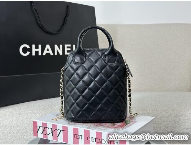 Chic Promotional Chanel Lambskin Leather Clutch with Chain AP4742 Black 2026