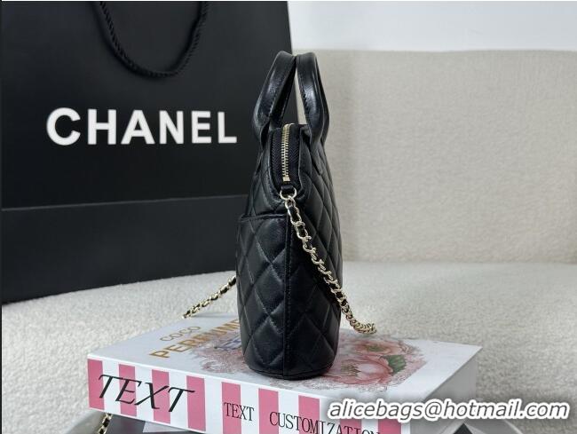 Chic Promotional Chanel Lambskin Leather Clutch with Chain AP4742 Black 2026
