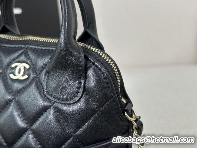 Chic Promotional Chanel Lambskin Leather Clutch with Chain AP4742 Black 2026