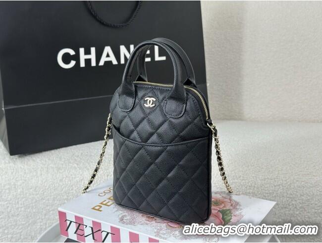 Shop Discount Chanel Grained Calfskin Clutch with Chain AP4742 Black 2026