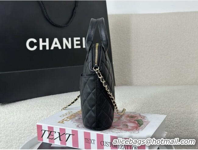 Shop Discount Chanel Grained Calfskin Clutch with Chain AP4742 Black 2026