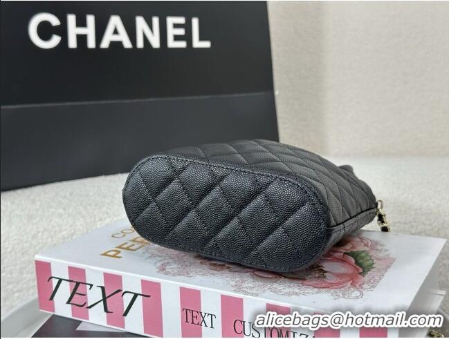 Shop Discount Chanel Grained Calfskin Clutch with Chain AP4742 Black 2026