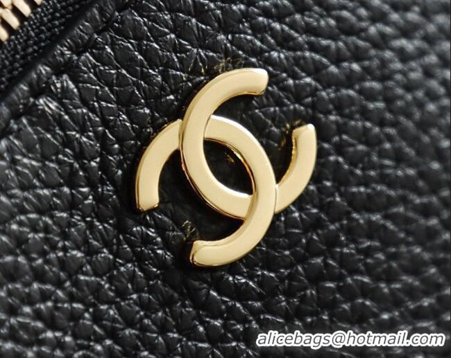 Original Cheap Chanel Large Vanity With Chain And Grained Calfskin AP5347 Black 2026