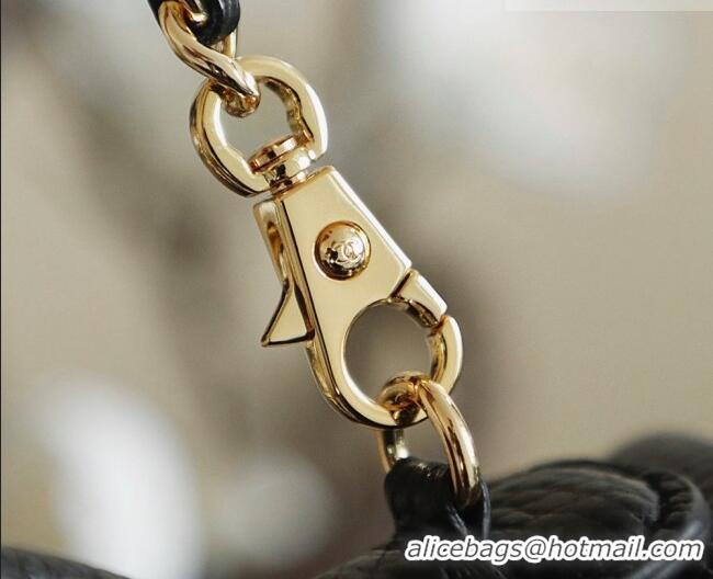 Well Crafted Discount Chanel Small Vanity with chain, Grained Calfskin AP5346 Black 2026