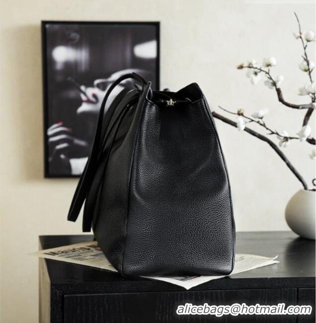 Top Design Chanel Large Tote Bag in Grained Calfskin AS6245 Black 2026
