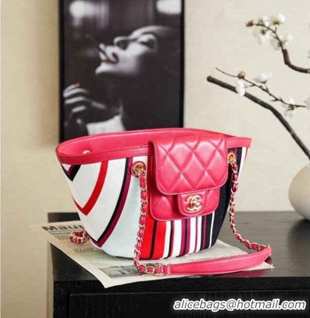 Top Grade Chanel CoCo Beach Small Tote Bag AS5951 Red 2026