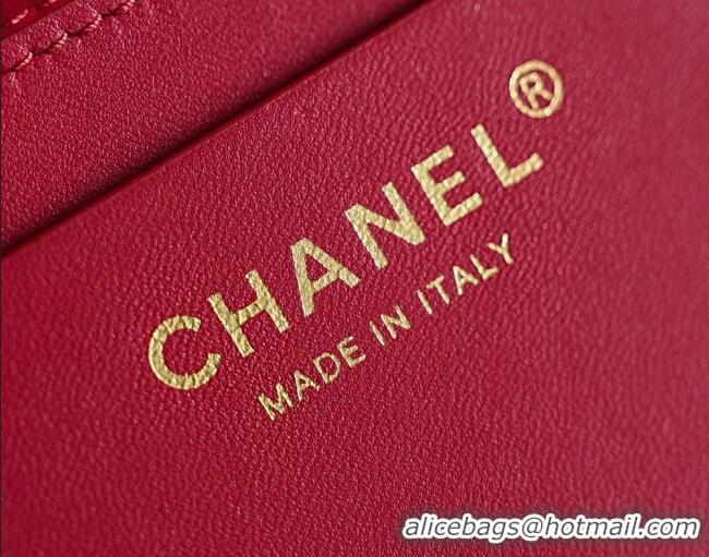 Top Grade Chanel CoCo Beach Small Tote Bag AS5951 Red 2026