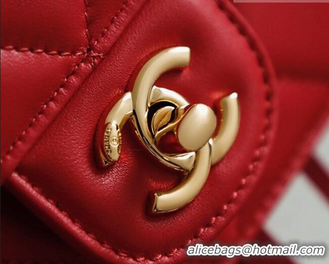 Top Quality Chanel CoCo Beach Large Tote Bag AS5952 Red 2026